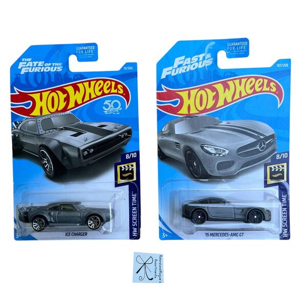 Hot Wheels Fast and the Furious 2-Ct Cars - Picture 1 of 3